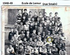 1948 ECOLE DE LAMUR GARCONS